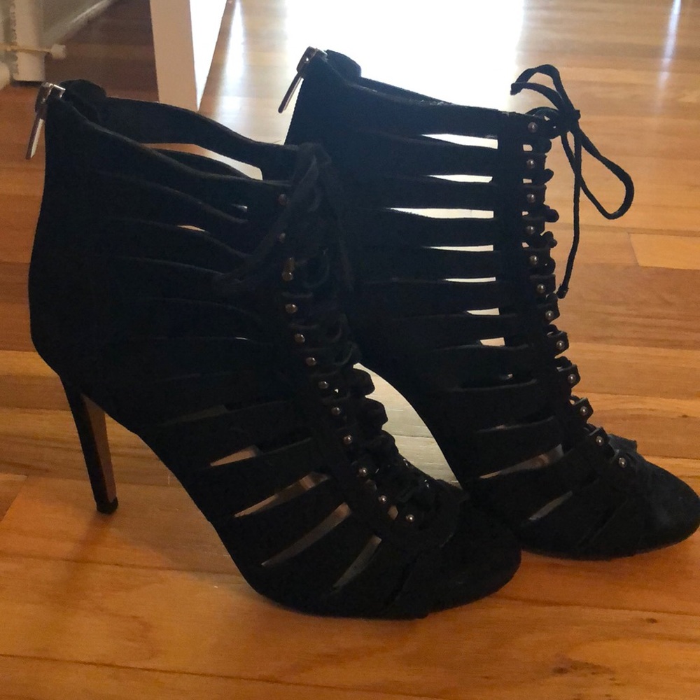Vince Camuto suede heels